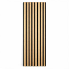 RIFLAJ TIP PANOU ACUSTIC CREM DIN MDF