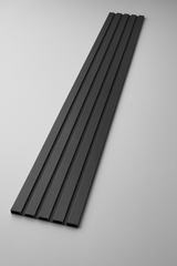 Panou WPC riflat negru, de exterior 2200*220*26mm