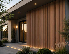 Panou WPC riflat stejar, de exterior 2900*220*26mm