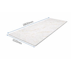 Panou PVC marble style ALB/AURIU - 2800x1220x3mm