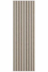 RIFLAJ TIP PANOU ACUSTIC BEJ DIN MDF 2800 × 600 – 18 MM/ 22 MM