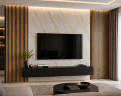 RIFLAJ TIP PANOU ACUSTIC OAK DIN MDF