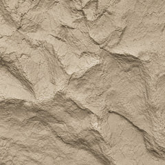 Panou decorativ 3D Stone-Rock 1200x600x60 mm Gri