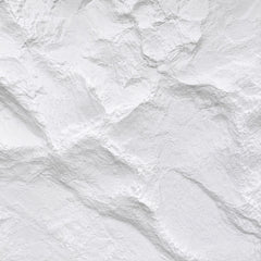 Panou decorativ 3D Stone-Rock 1200x600x60 mm Alb
