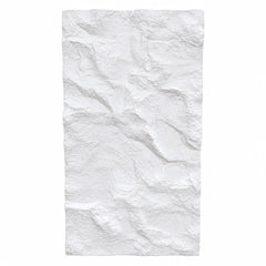 Panou decorativ 3D Stone-Rock 1200x600x60 mm Alb