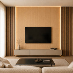 PANOU DECORATIV WPC STEJAR DESCHIS 2800x1220x8mm