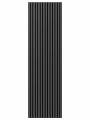 RIFLAJ TIP PANOU ACUSTIC NEGRU DIN MDF