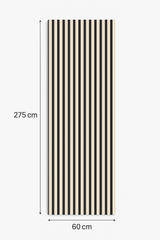 RIFLAJ TIP PANOU ACUSTIC BEJ DIN MDF