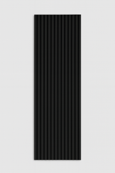 RIFLAJ TIP PANOU ACUSTIC NEGRU DIN MDF