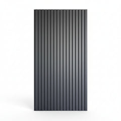 RIFLAJ TIP PANOU ACUSTIC NEGRU DIN MDF