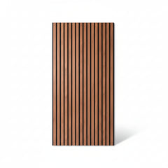 RIFLAJ TIP PANOU ACUSTIC NUC DIN MDF