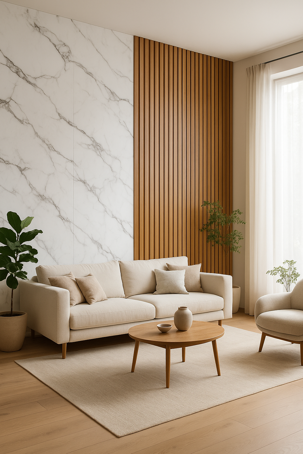 Panou PVC marble style ALB & GRI 2800x1220x3mm