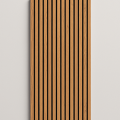 Riflaj decorativ tip panou acustic STEJAR din MDF 2800x600x21mm