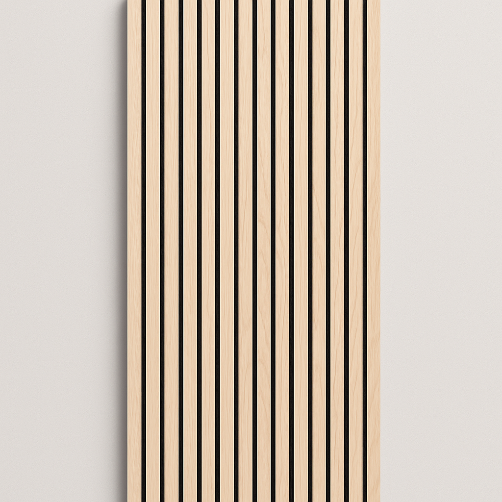 Riflaj decorativ tip panou acustic OAK din MDF 2800x600x21mm