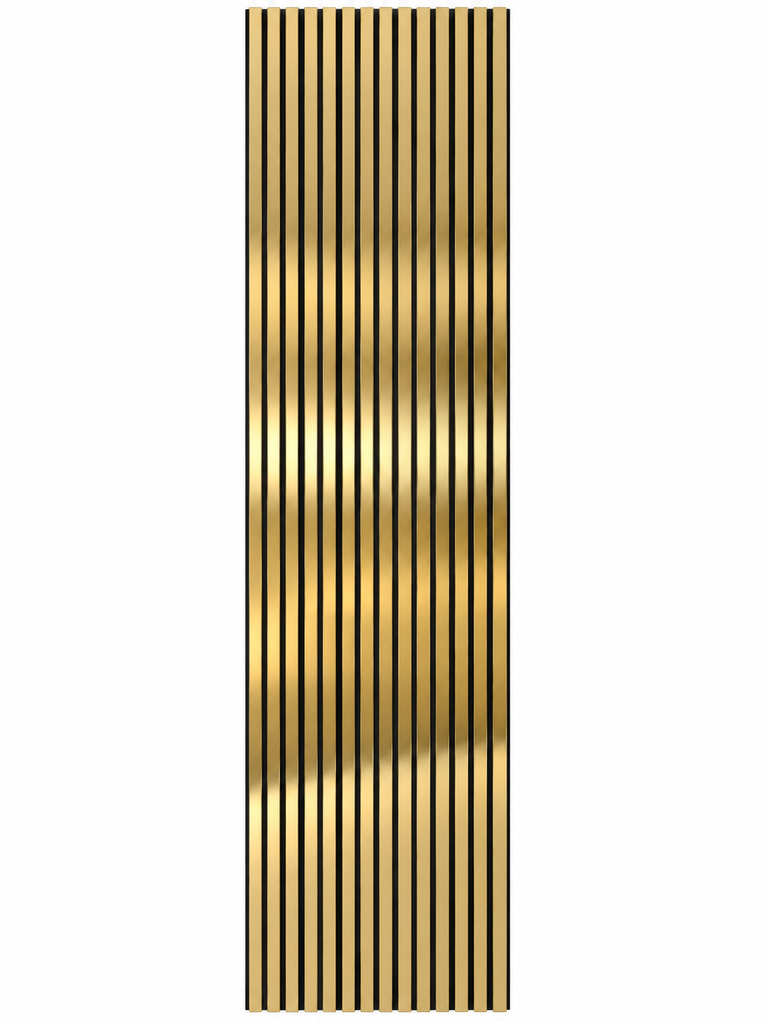 RIFLAJ TIP PANOU ACUSTIC AURIU DIN MDF – 2800 × 600 × 18 mm