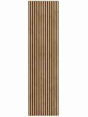 RIFLAJ TIP PANOU ACUSTIC STEJAR DESCHIS DIN MDF – 2800 × 600 mm