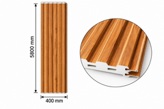 Panou sandwich decorativ 5800x400x16mm, STEJAR