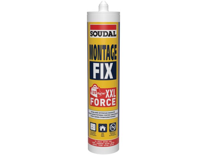 ADEZIV MONTAGE FIX , PENTRU MONTAJ RIFLAJE SI PANOURI PVC/WPC