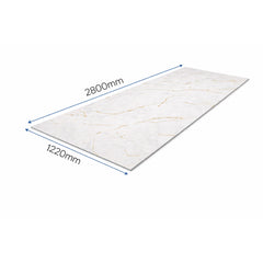 Panou PVC marble style ALB/AURIU - 2800x1220x3mm