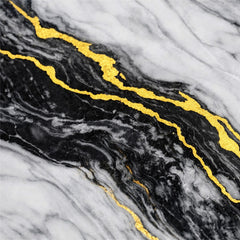 Panou PVC marble style ALB/NEGRU/AURIU - 2800x1220x3mm