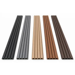 Panou WPC riflat bej, de exterior 2900*220*26mm
