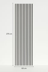 RIFLAJ TIP PANOU ACUSTIC ALB DIN MDF