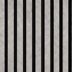 RIFLAJ TIP PANOU ACUSTIC GRI BETON DIN MDF