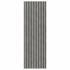 RIFLAJ TIP PANOU ACUSTIC GRI BETON DIN MDF