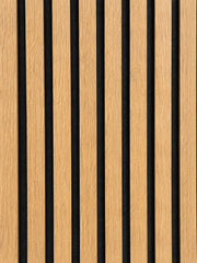 RIFLAJ TIP PANOU ACUSTIC STEJAR DESCHIS DIN MDF