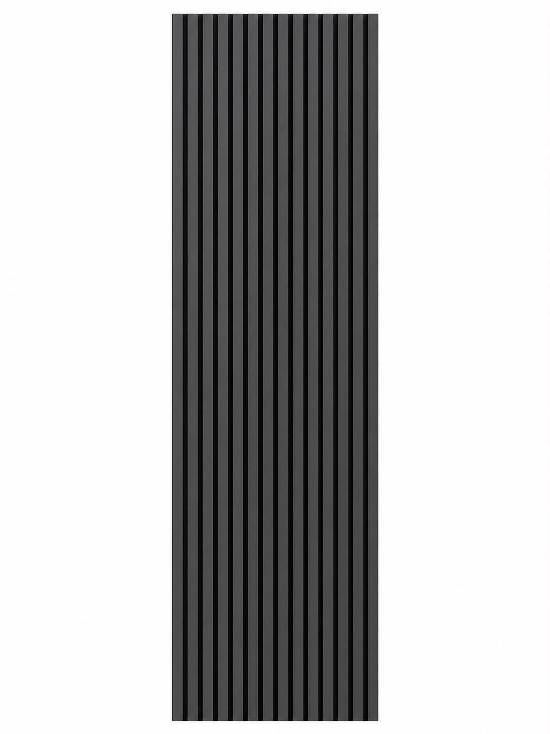 RIFLAJ TIP PANOU ACUSTIC NEGRU DIN MDF
