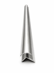 Colț exterior decorativ pentru plăci PVC – finisaj premium argintiu