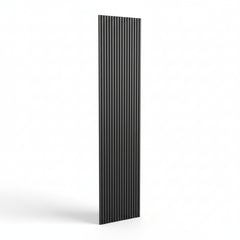 RIFLAJ TIP PANOU ACUSTIC NEGRU DIN MDF