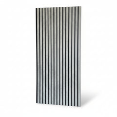 RIFLAJ TIP PANOU ACUSTIC GRI BETON DIN MDF