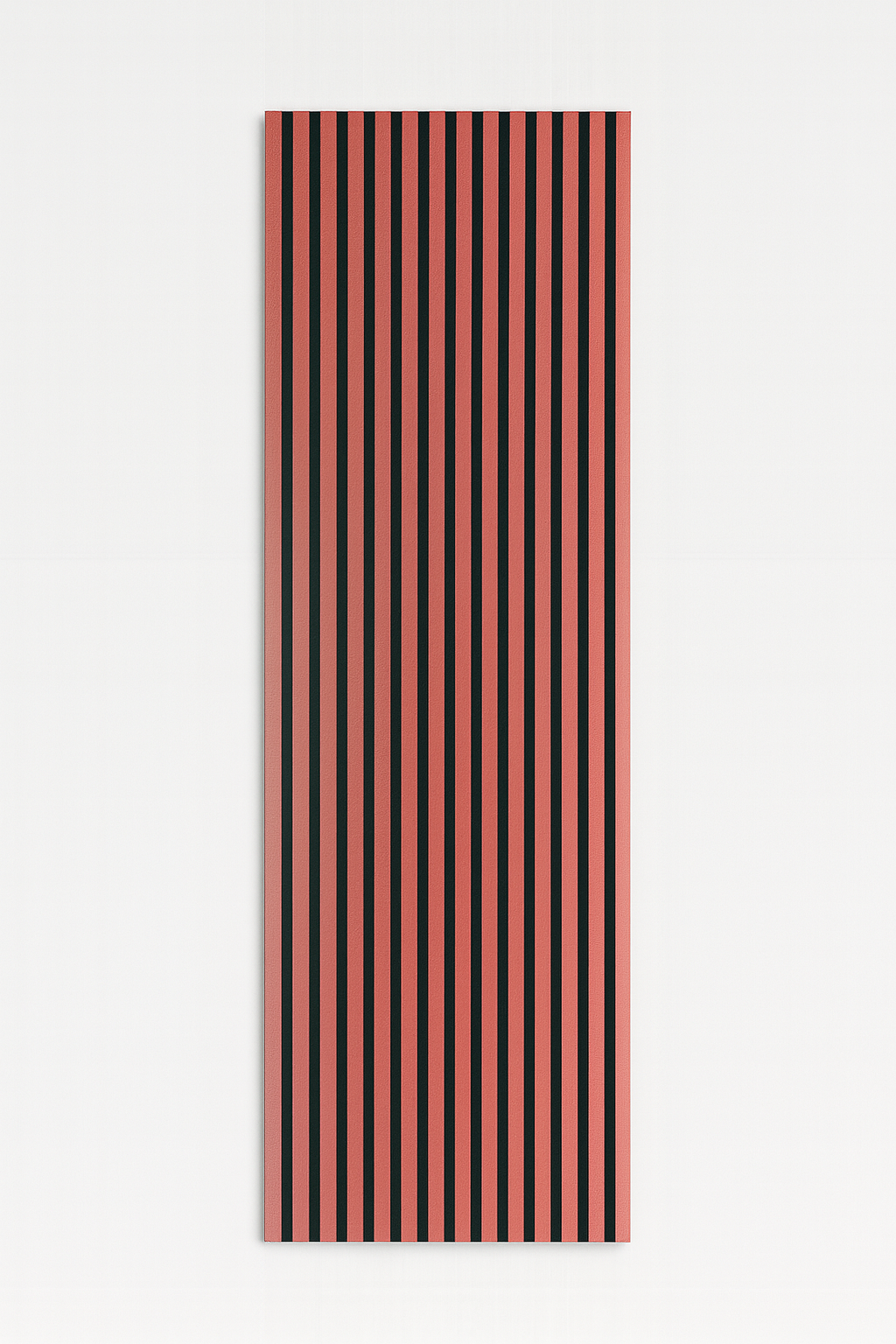 RIFLAJ TIP PANOU ACUSTIC ROZ DIN MDF